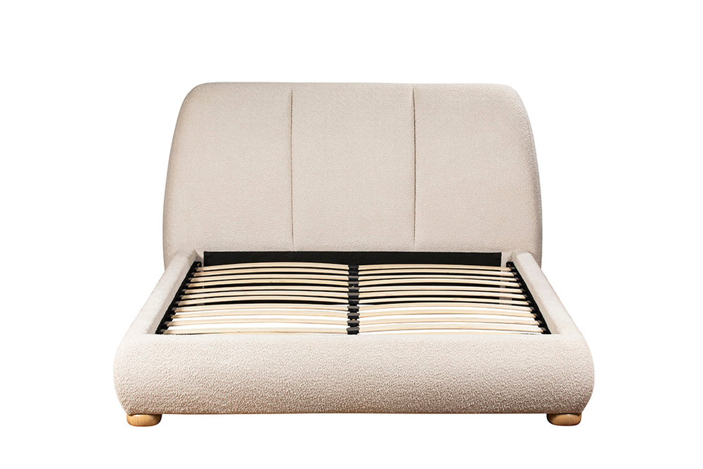Roma Upholstered 5ft King Size Bed Frame