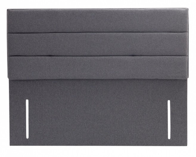 Striped Floor Standing Designer Headboard 4ft6 Double