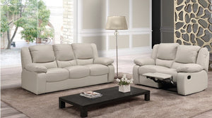 Virginia Italian Leather 3 Seater Sofa